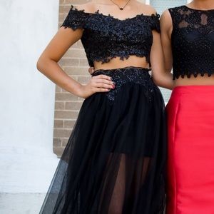 Black prom dress